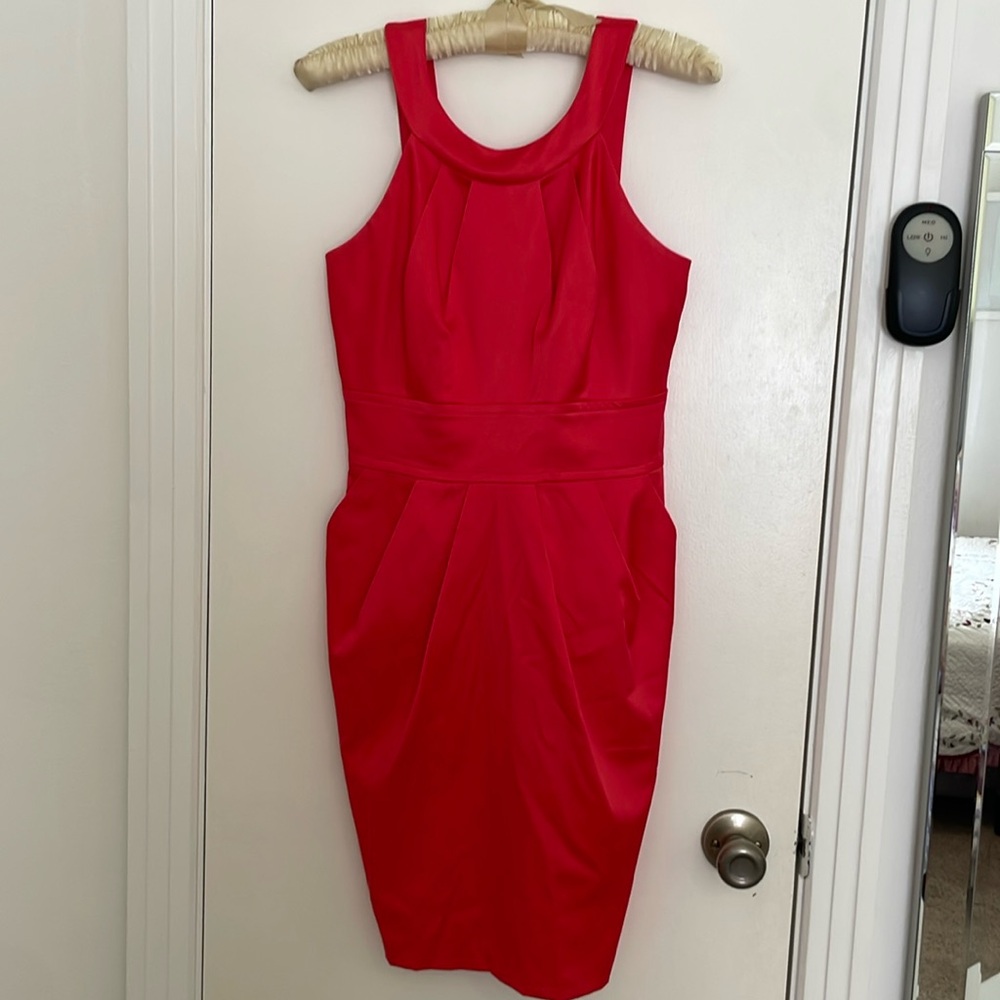 TeezeMe Orange Summer Dress size 8-10